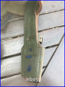 Argentine Army green Leather Harness LOT Malvinas/Falklands war