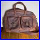 Authentic-Vtg-Heavy-Leather-NRA-Expedition-Gear-Range-Safari-Bag-16x11x4-Unused-01-fxk