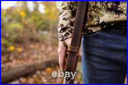 BF500 Adjustable Leather Rifle Sling Durable and Stylish Gun Carrying Solution