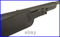 BF500 Adjustable Leather Rifle Sling Handmade in the USA with Accent Stitching