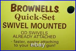 BROWNELL'S Quick Set Swivel Mounted LATIGO 1 1/4 Rifle Sling with Swivels