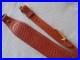 BUCHEIMER-RUSSET-BROWN-LEATHER-BASKETWEAVE-PATTERN-RIFLE-SLING-With-QD-SWIVELS-01-rde