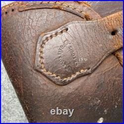 Bauer Bros Leather Rifle Scabbard Case St Louis Antique