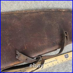 Bauer Bros Leather Rifle Scabbard Case St Louis Antique