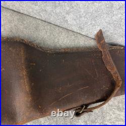 Bauer Bros Leather Rifle Scabbard Case St Louis Antique