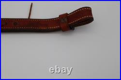 Bianchi #74 Cobra Grande Hand Tooled Leather Adjustable Padded Rifle Sling 30