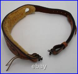 Bianchi #74 Cobra Grande Leather Adj Padded Rifle Sling 34 BIANCHI