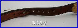 Bianchi #74 Cobra Grande Leather Adj Padded Rifle Sling 34 BIANCHI