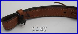 Bianchi #74 Cobra Grande Leather Adj Padded Rifle Sling 34 BIANCHI