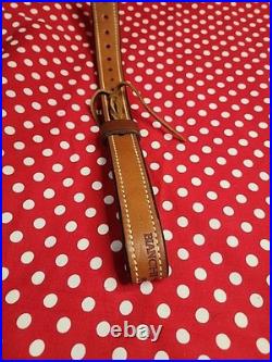 Bianchi #75 Cobra Grande Tooled White Stitched Sheep Backed Leather Rifle Sling
