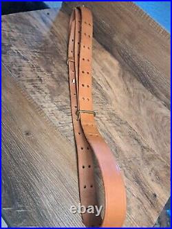 Bianchi #78 1.25 1907 Pattern Military Style Rifle Sling, Missing 1 Keeper