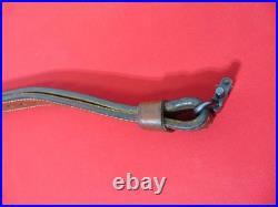 Bianchi Cobra Grande #73 White Stitched Tooled Sheep Backed Leather Rifle Sling