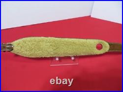 Bianchi Cobra Grande #73 White Stitched Tooled Sheep Backed Leather Rifle Sling Bianchi Cobra Grande #73 White Stitched Tooled Sheep Backed Leather Rifle Sling