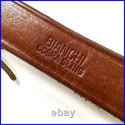 Bianchi Cobra Sling Embossed Leather Buffalo Nickel Rifle Sling