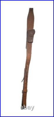 Bianchi Cobra Sling Tooled Suede Pouch Rifle Sling