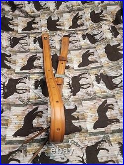 Bianchi International Buckle Leather Rifle Sling Shotgun Muzzleloader Sling
