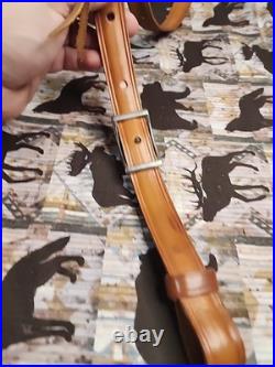 Bianchi International Buckle Leather Rifle Sling Shotgun Muzzleloader Sling