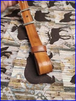 Bianchi International Buckle Leather Rifle Sling Shotgun Muzzleloader Sling