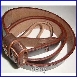 British WWI & WWII Lee Enfield SMLE Leather Rifle Sling 5 Units AS859