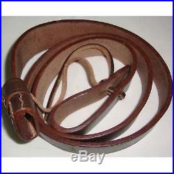 British WWI & WWII Lee Enfield SMLE Leather Rifle Sling 5 Units Hi10783