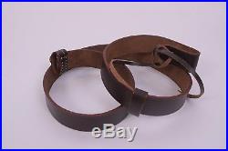 British WWI & WWII Lee Enfield SMLE Leather Rifle Sling X 5 Units