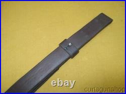 Brown Leather Rifle Sling 1903 Military Style