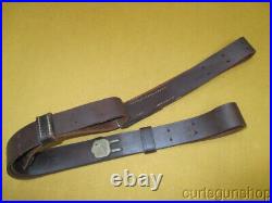 Brown Leather Rifle Sling 1903 Military Style No 2