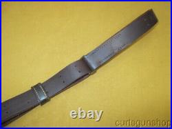 Brown Leather Rifle Sling 1903 Military Style No 2