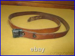 Brown Leather Rifle Sling Israeli K-98 Mauser