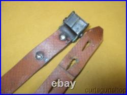 Brown Leather Rifle Sling Israeli K-98 Mauser