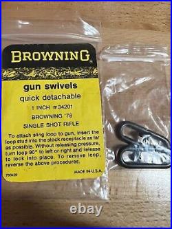 Browning B78 Gun Sling Swivel Set