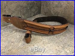 Browning Barbed Wire Sling 122604 Natural Leather