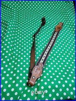 Browning Horsehair And Leather Rifle Sling With Swivels Hard To Find Horse Hair