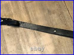 Browning Horsehair Rifle Sling Black Leather 122299 25-36.5 Discontinued