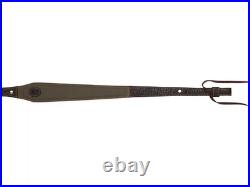 Browning Laredo Leather Rifle Sling Olive/Brown