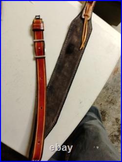 Browning Leather Shotgun Or Rifle Sling