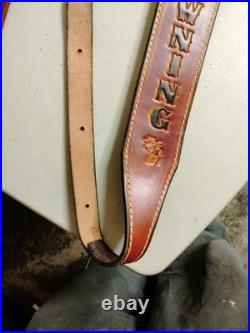Browning Leather Shotgun Or Rifle Sling