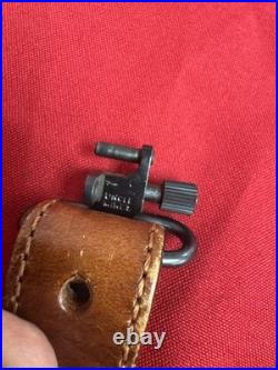 Browning Leather Sling with Buffalo Nickel Coins Rifle Shotgun 34.5 Long A962