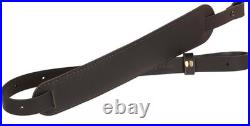 Buffalo Leather Rifle Slings Adjustable, Durable Gun Sling for Rifles, Made in