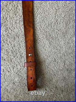 CHEYENNE Custom Leather Rifle Sling Hand Tooled And Made in the USA
