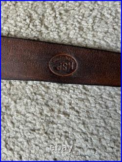 CHEYENNE Custom Leather Rifle Sling Hand Tooled And Made in the USA