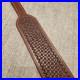 CR-Leather-2-1-4-Wide-Brown-Rifle-Sling-Adustable-length-Made-in-USA-01-kqd