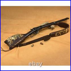 Camo Rifle Gun Sling with Matched Gun Buttstock Neoprene Shoulder Padded Strap