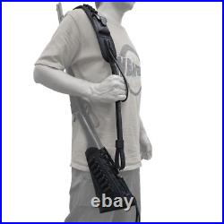Canvas Leather Rifle Ammo Buttstock with Carry Sling Hunting for. 308.22mag. 30/30