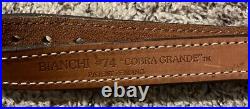 Cobra Bianchi Cobra Grande #74 Stitched Tooled Sheep Backed Leather Rifle Sling