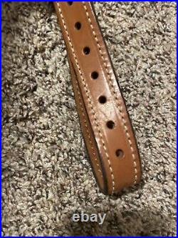 Cobra Bianchi Cobra Grande #74 Stitched Tooled Sheep Backed Leather Rifle Sling