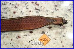 Cobra Gunskin Leather Sling 1970's Remington 700 Winchester Pre 64 70 With Swivels