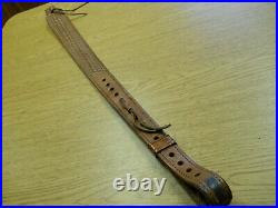 Cobra Gunskin Rifle Sling By John Parlante With Swivels High Quality Used Brown