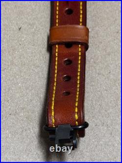 Cobra Leather Gun Sling One Piece Premium Quality Rare Fantastic Condition Read