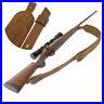 Cobra-Style-Buffalo-Cow-Leather-Rifle-Gun-Sling-Padded-Handmade-Shortgun-Strap-01-diz